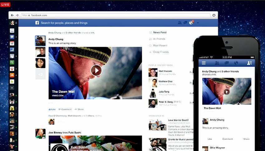 Facebook estrena imagen y uso del feed en Android e iOS