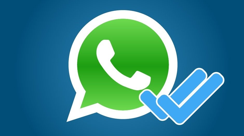 WhatsApp azul