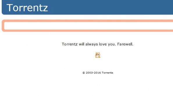 Cierra la página de descargas Torrentz de manera definitiva