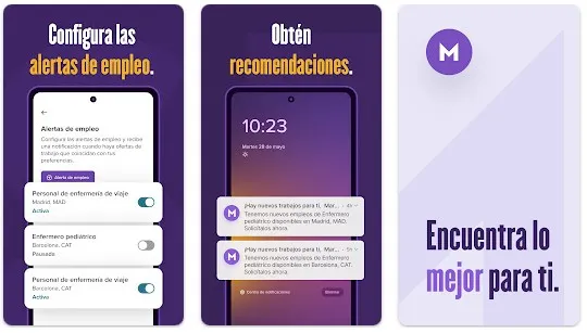 monster app trabajo