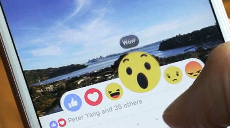 Reacciones de Facebook