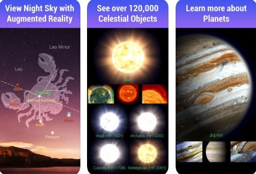 Sky map