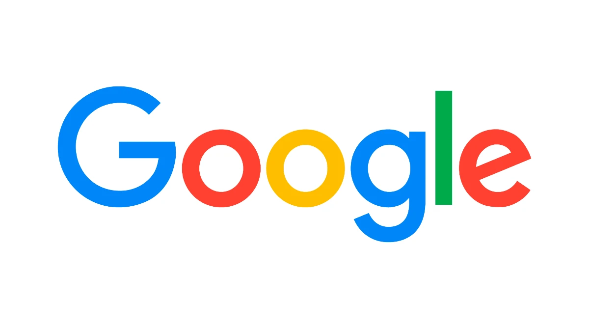 Google sobre fondo blanco