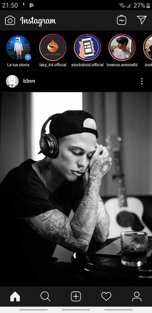 Dark Instagram