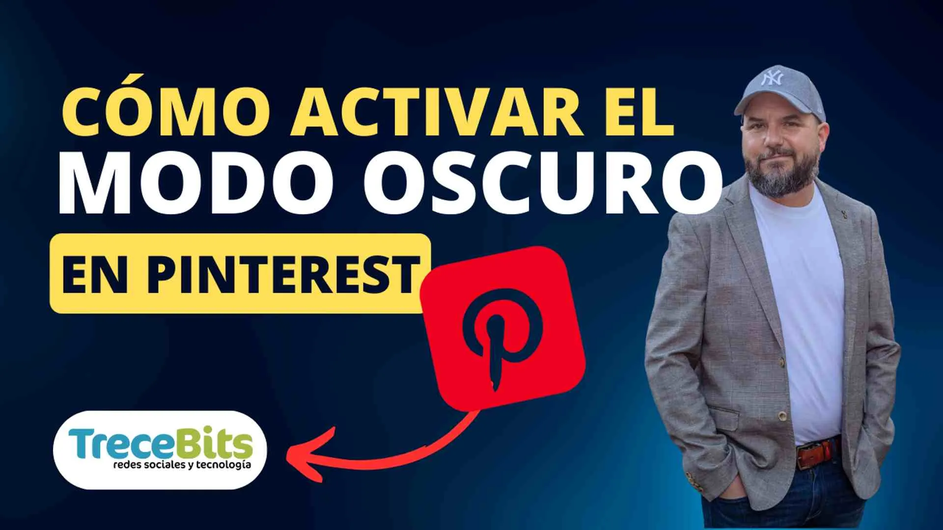 modo oscuro pinterest