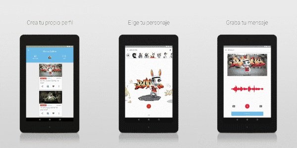 Apps Zoobe mensajes animados