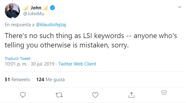 John Mueller sobre LSI