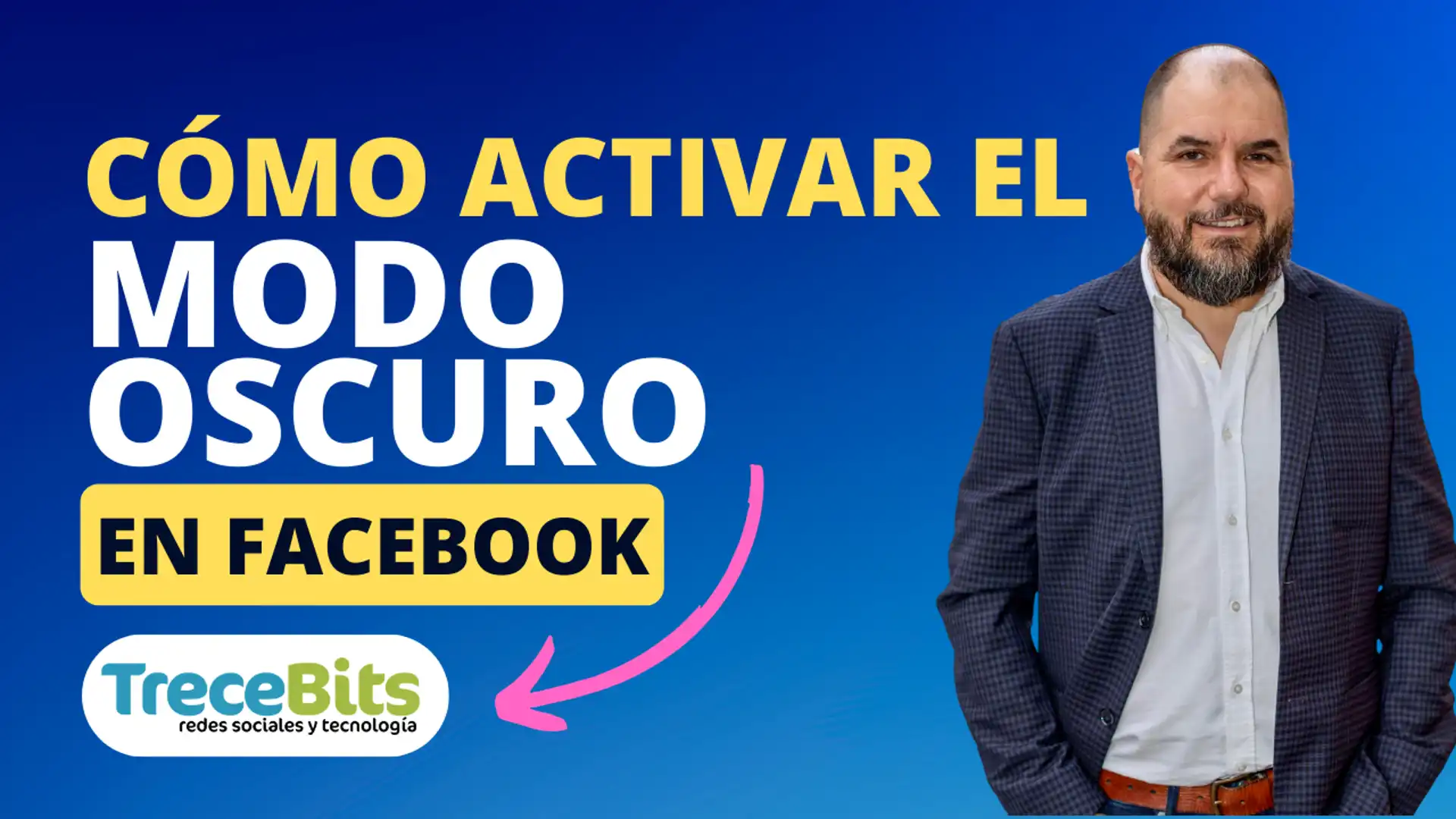 Cómo activar modo oscuro de Facebook