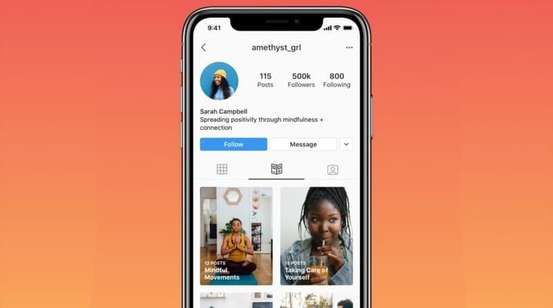 Instagram Guide consejos de salud mental