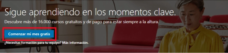 LinkedIn Learning suscribirse