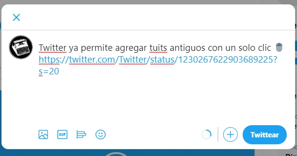 Pegar URL