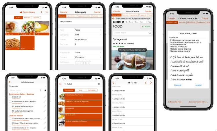 6 apps para crear y guardar tus recetas de cocina 6 apps para crear y guardar tus recetas de cocina