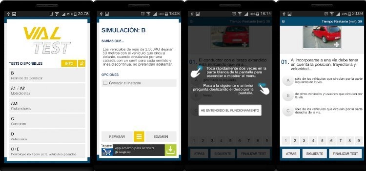 Vial Test aprender a manejar coches