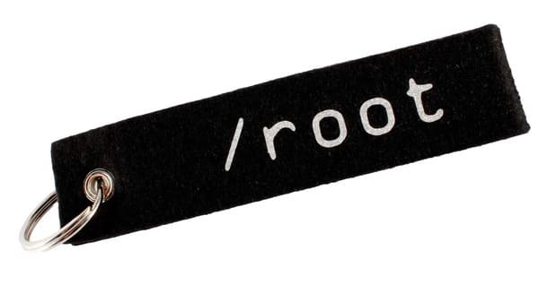 Llavero Root para frikis