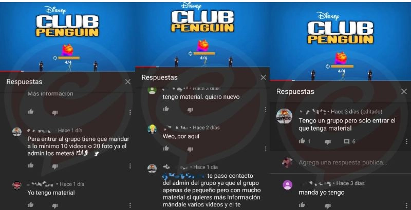 YouTube pornografía infantil