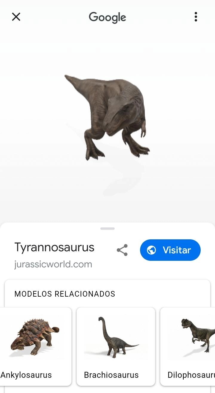 Google Dinosaurios