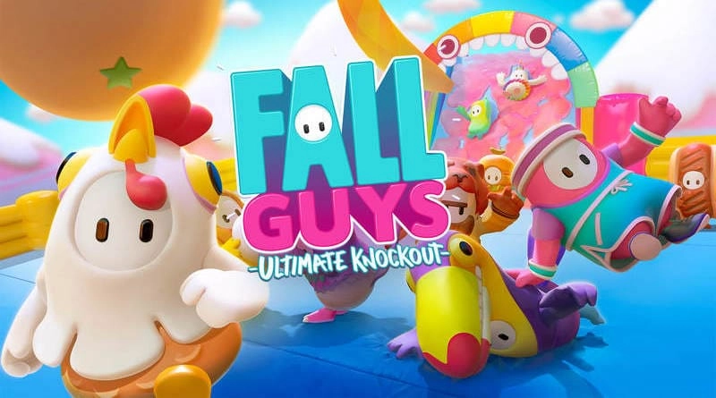 Fall Guys juego multijugador masivo de pruebas alocadas