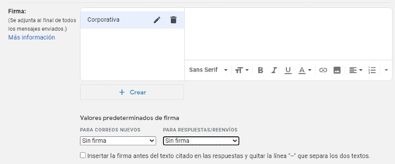firmar Gmail Web