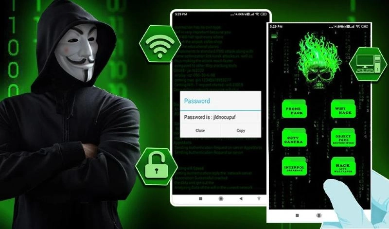 Aplicaciones móviles Hacker