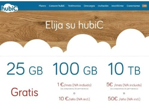 Hubic nube