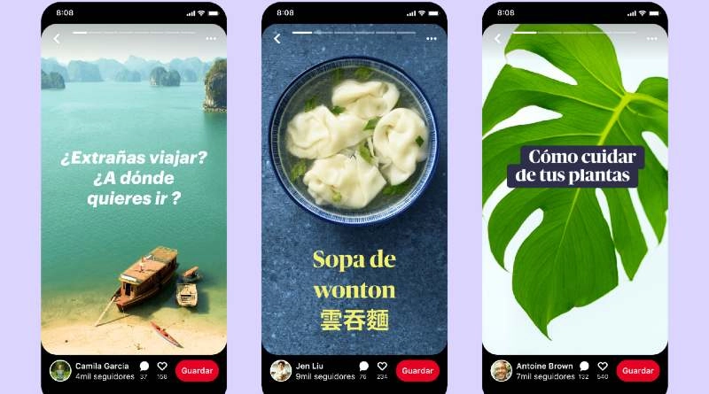 Pinterest lanza las Story Pins