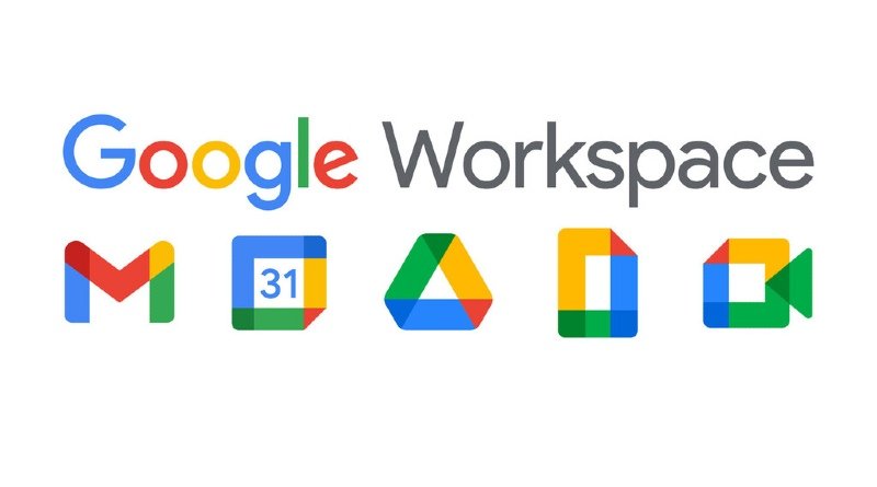 G Suite empresarial iconos