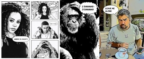 Convertir foto en comic