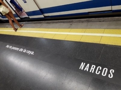 Narco Marketing series películas drogas promover