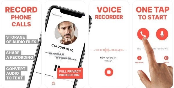 RecMe app para grabar las llamadas en iOS