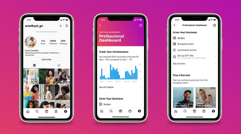 Instagram nuevo Panel