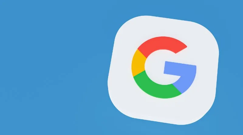 Google Logo azul