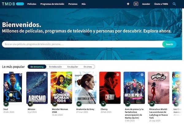 Web TMDB