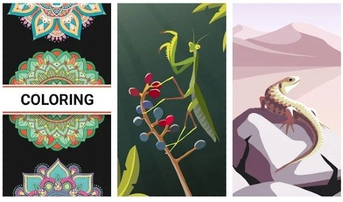 Las mejores apps para pintar mandalas