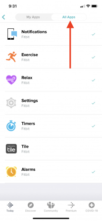 Cómo instalar aplicaciones en Fitbit desde la tienda de apps