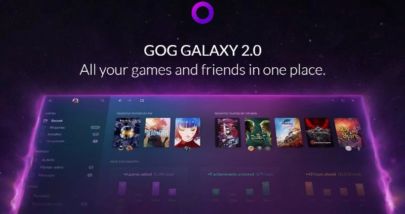 GOG Galaxy para bajar juegos de PC