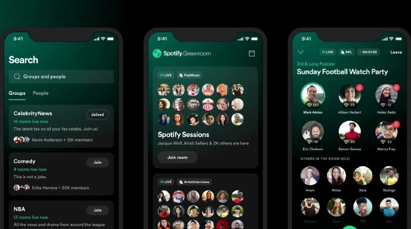app Greenroom audiochat