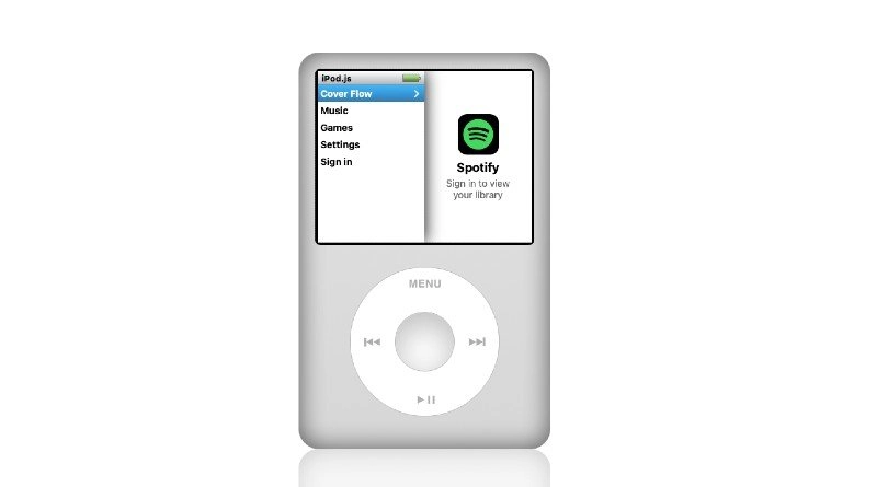 Spotify iPod