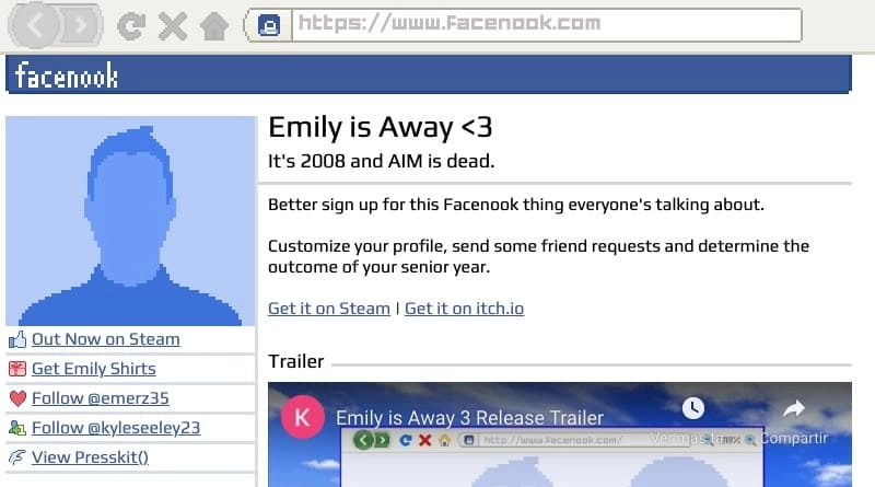 videojuego emily