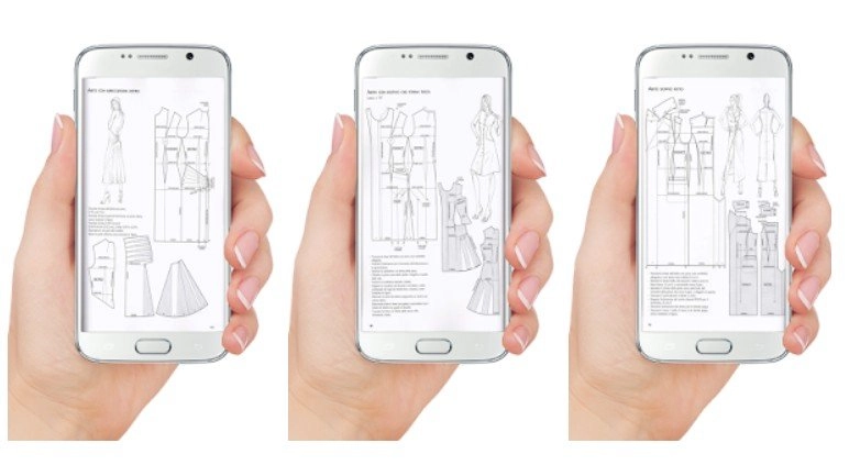 Imagen ilustrar texto, app de diseño de ropa