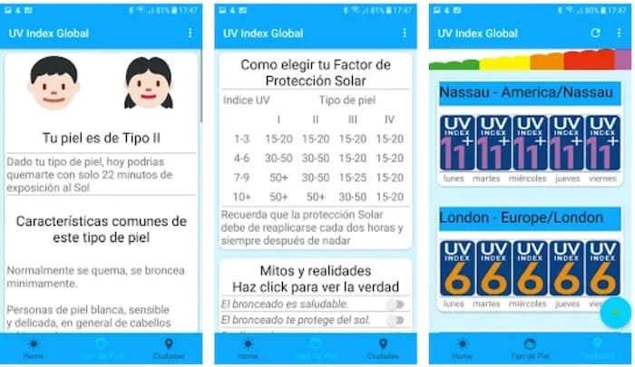 UV app