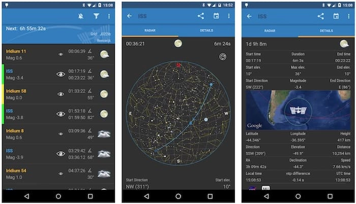 Astronomía app