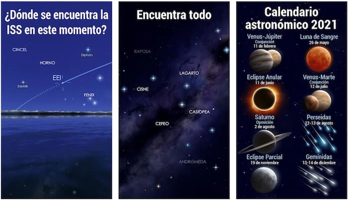 Astronomía app