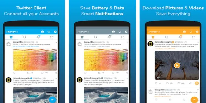Apps de terceros para Twitter en Android