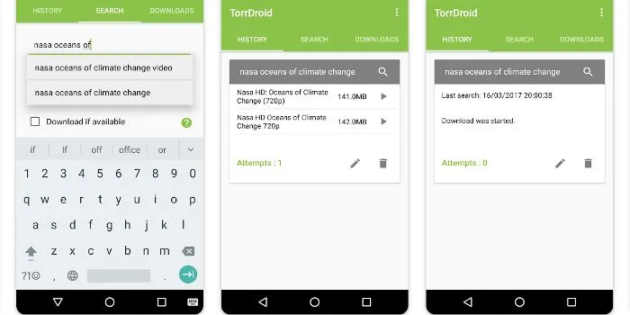 Torrent para móviles