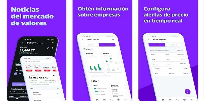 Apps de comercio de acciones en Android