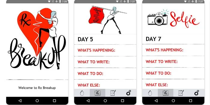 Apps para superar rupturas sin problemas