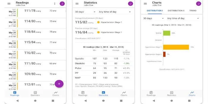 Apps Android para la salud