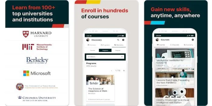 Aplicaciones para recibir cursos gratis en el móvil