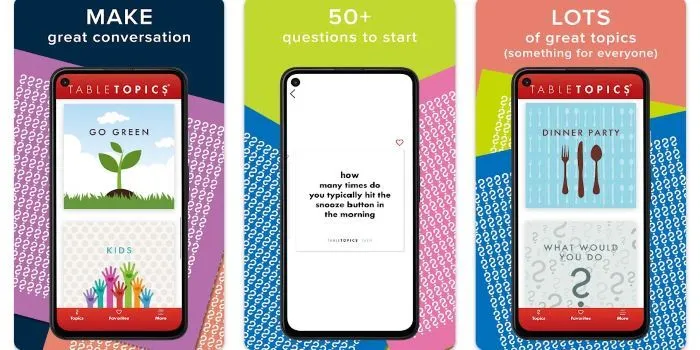 Apps para romper el hielo