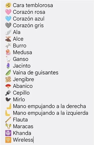 Emojis de Android 13